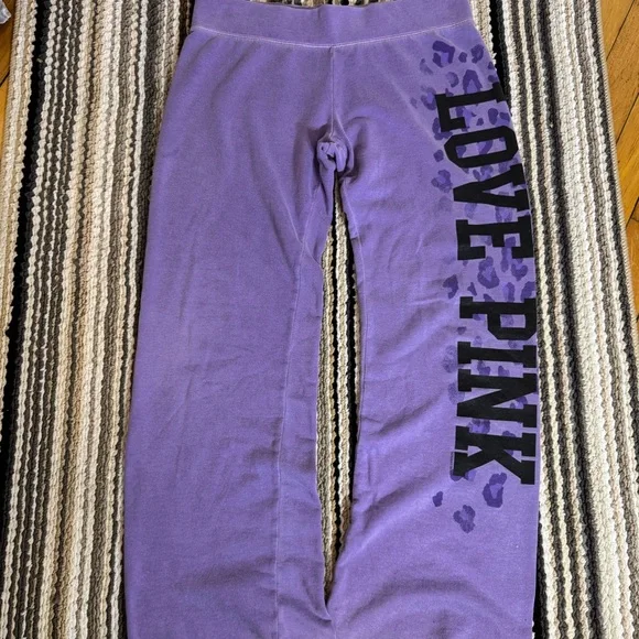 PINK y2k Low-rise sweatpants💜 - Picture 2 of 5
